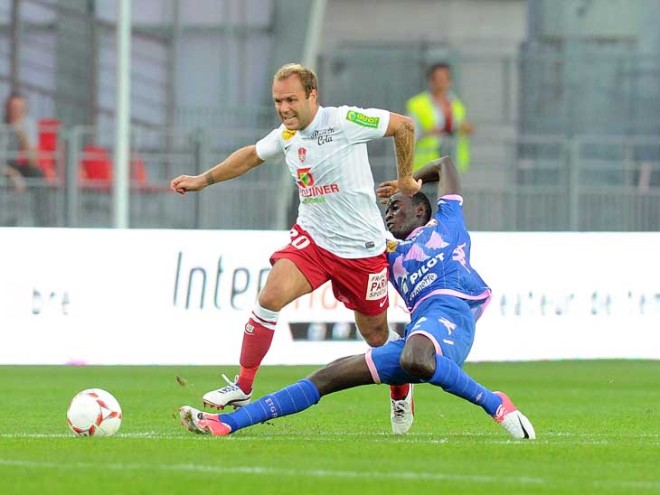 FOOTBALL : Brest vs Evian - Ligue 1 - 18/08/2012
