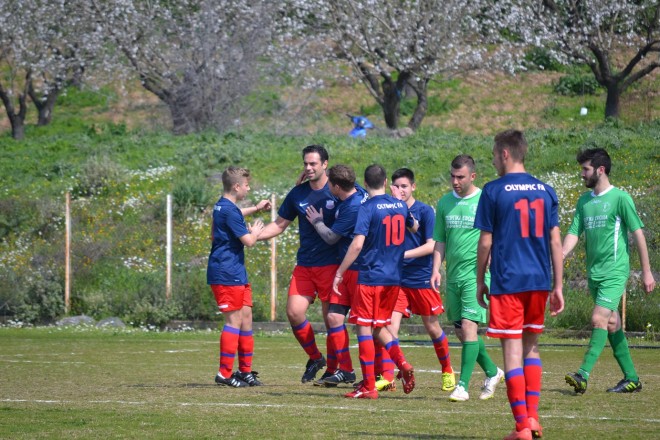 ΑΚΑΔΗΜΙΑ ΟΛΥΜΠΙΚ 2014 - 15 ΠΑΝΗΓΥΡΙΚΟ - ΓΚΟΛ - ΚΩΣΤΑΣ ΜΙΧΟΣ