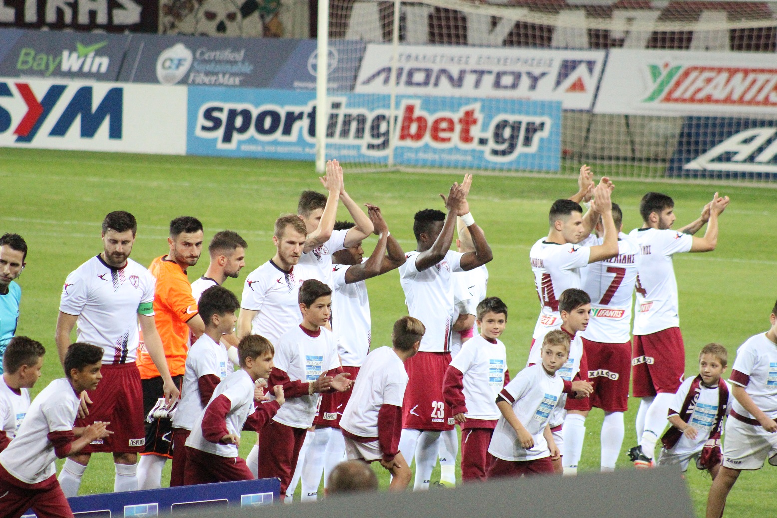 ΑΕΛ 2016 - 17 ΧΑΙΡΕΤΙΣΜΟΣ