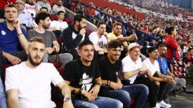 Οι Φορτούνης, Ταχτσίδης και άλλοι «ερυθρόλευκοι» στο ΣΕΦ (pics)