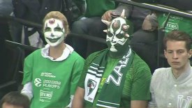 Τo... καρναβάλι στις εξέδρες της Zalgirio Arena  (vids)