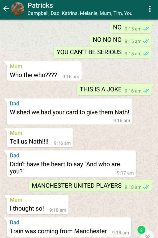  United's Â£129m pair were made aware they were causing a disturbance with their game