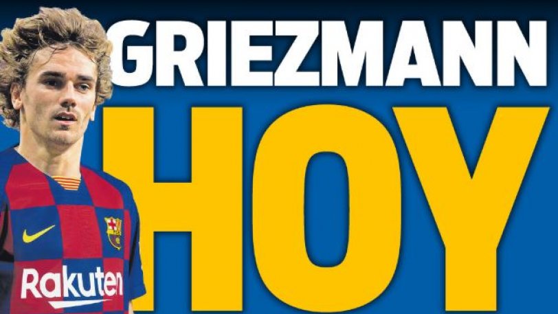 Η Sport... έντυσε ήδη τον Γκριεζμάν με τη φανέλα της Μπαρτσελόνα (pic)
