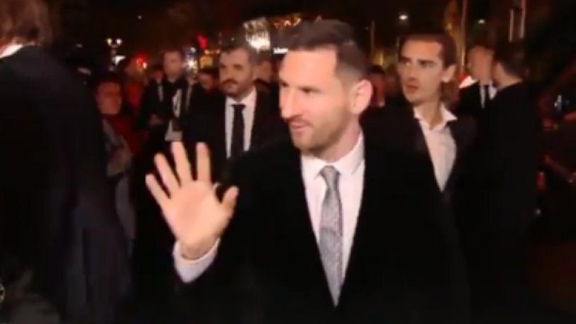Χρυσή Μπάλα: Έφτασε στο Παρίσι ο Μέσι (vid)