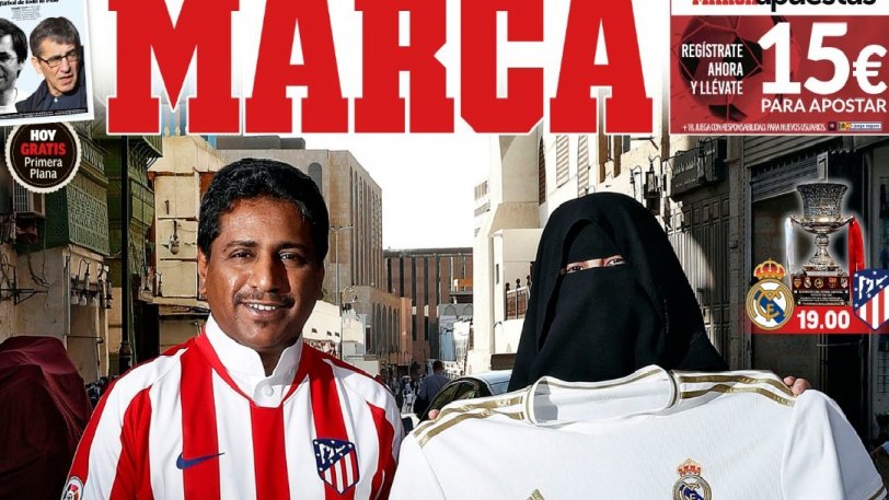 Marca: Το πρωτοσέλιδο για τον τελικό και τη θέση της γυναίκας στη Σαουδική Αραβία... (pic)