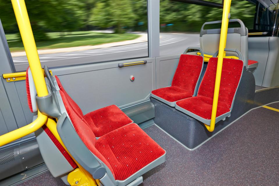  Fans have compared the new strip design to the seats you would see on a public bus