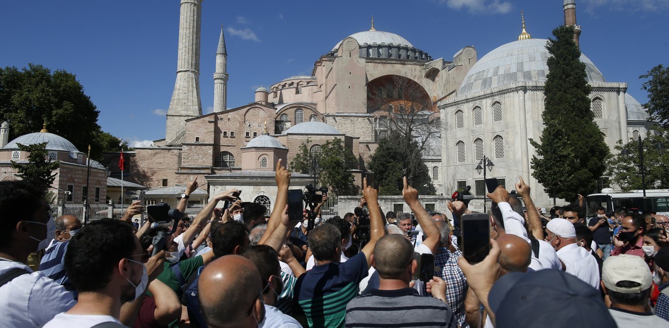 Αγία Σοφία: Πώς θα καλύψουν τις αγιογραφίες, τι θα γίνει με τους επισκέπτες