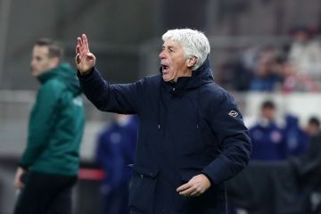 Ο Τζιαν Πιέρο Γκασπερίνι στην αναμέτρηση του Ολυμπιακού με την Αταλάντα στο Φάληρο