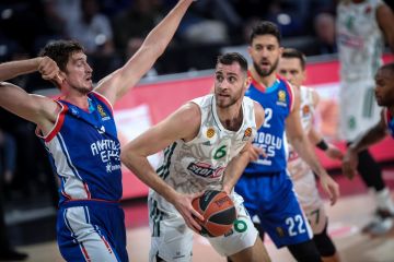 Η βαθμολογία της EuroLeague πριν από το Παναθηναϊκός - Ολυμπιακός στο ΟΑΚΑ