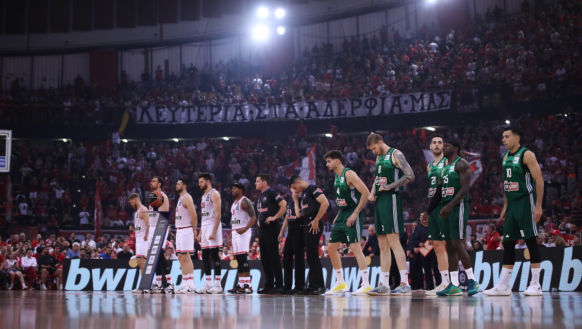 Πρόστιμο στον Ολυμπιακό για το Game 2 με τον Παναθηναϊκό