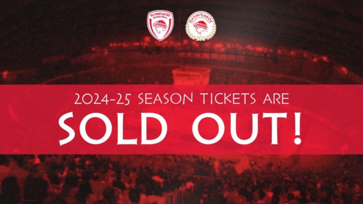Sold out στα εισιτήρια διαρκείας του Ολυμπιακού