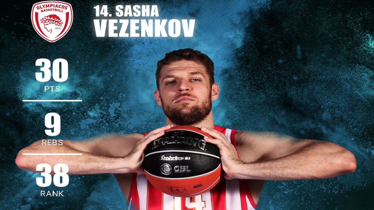 O Βεζένκοφ MVP της 10ης αγωνιστικής (video)