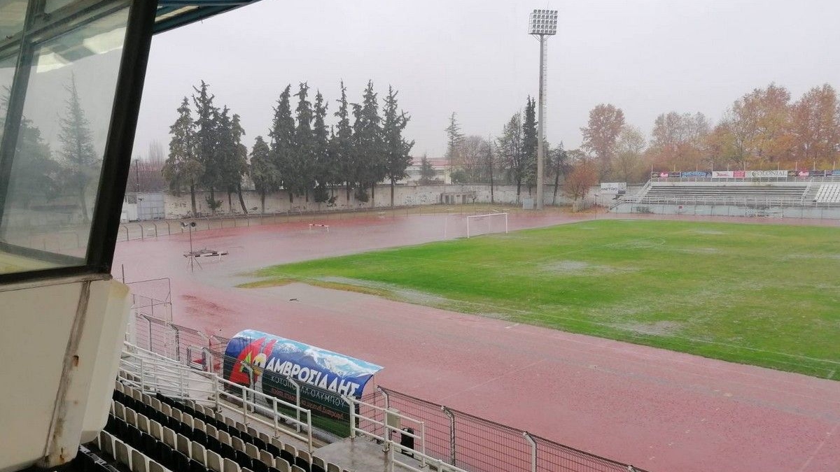 Αναβλήθηκε το Εθνικός Κεραμιδίου – Καβάλα