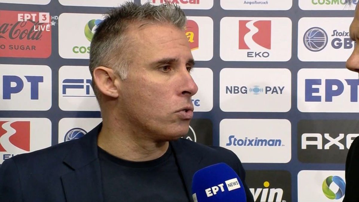 Μέξας στην ΕΡΤ: «Παλέψαμε, η αντίδρασή μας ήταν καλή κόντρα στον Ολυμπιακό» (video)