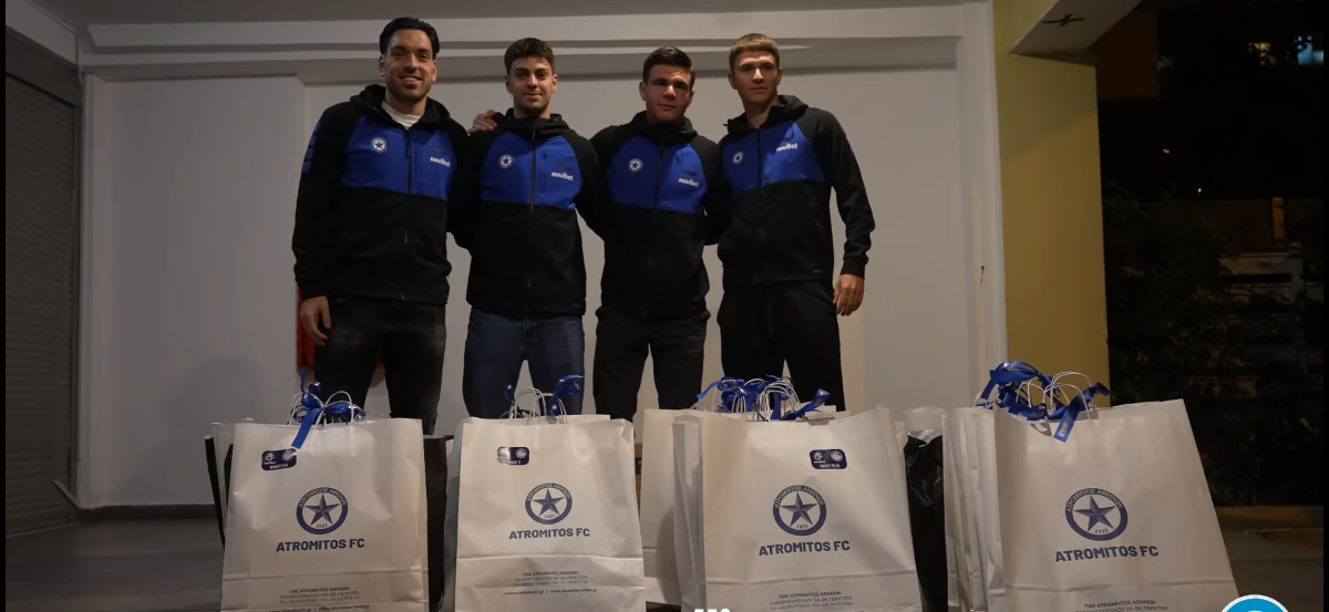 Ο Ατρόμητος μοίρασε δώρα και χαμόγελα στους μικρούς… ήρωες της ζωής