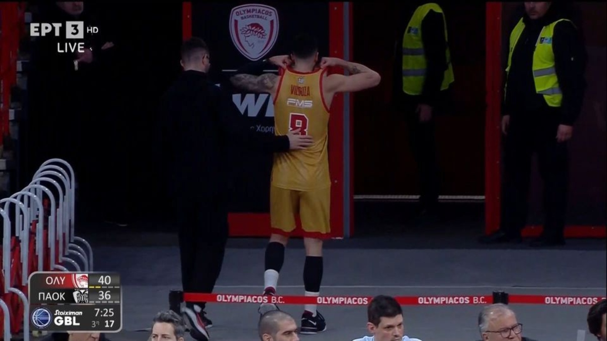 Τραυματίστηκε ο Βιλντόζα και έφυγε για τα αποδυτήρια (video)