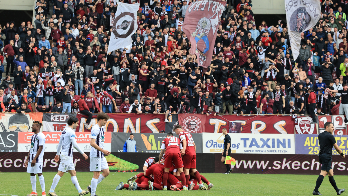 Ο Βαφέας άνοιξε τον δρόμο για την Super League και το AEL FC Arena σείστηκε (ΦΩΤΟρεπορταζ)