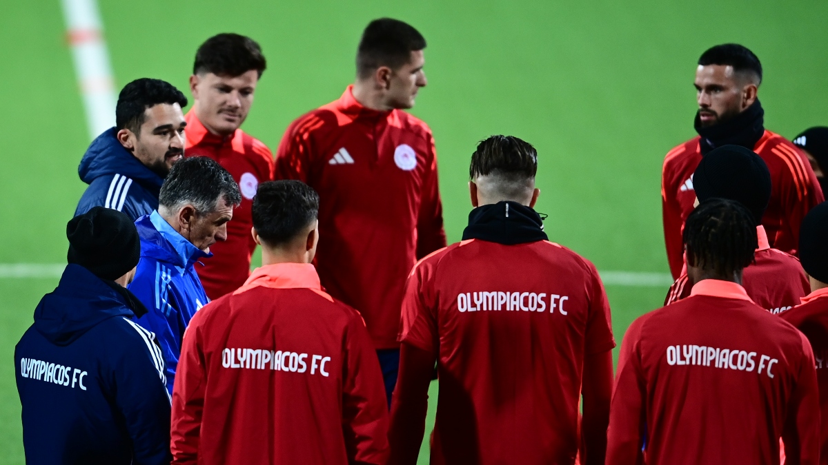 Η τελευταία προπόνηση του Ολυμπιακού πριν το ματς με τη Μπόντο Γκλιμτ (video + ΦΩΤΟρεπορτάζ)