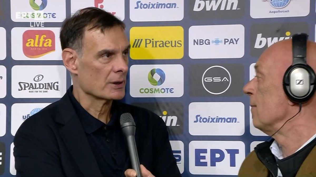 Μπαρτζώκας στην ΕΡΤ: «Είμαστε ένα νοσοκομείο, είμαστε χαρούμενοι που έχουμε εξασφαλίσει το πλεονέκτημα στην Euroleague» (video)