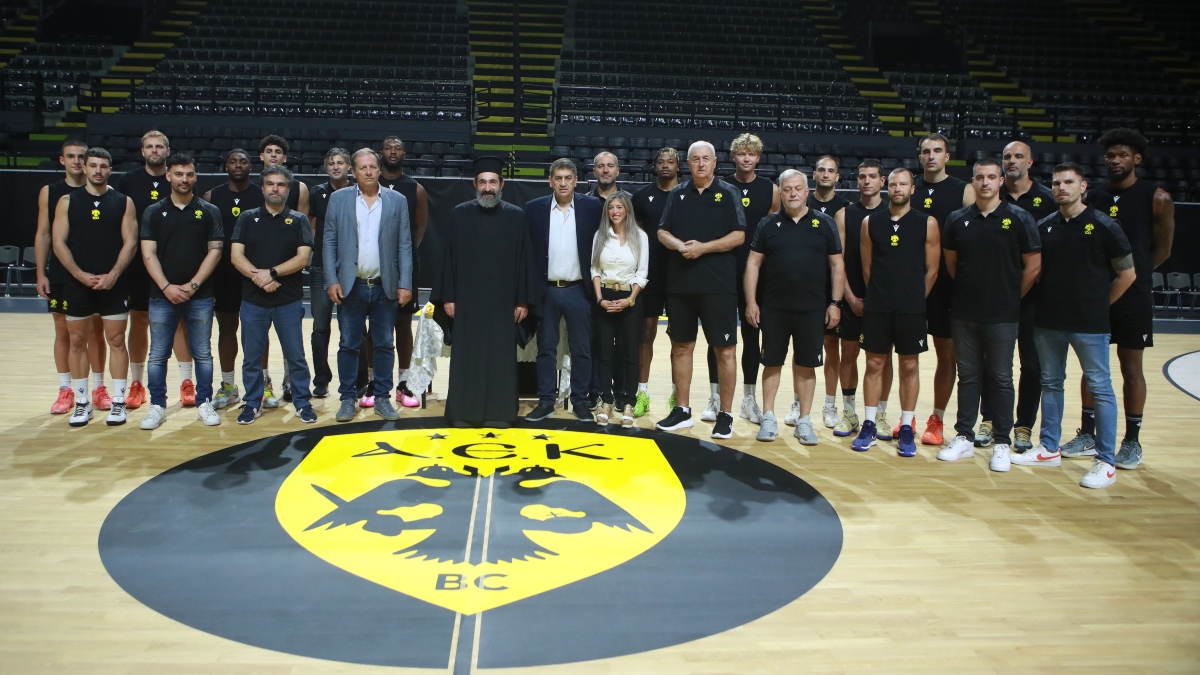 Πραγματοποιήθηκε ο Αγιασμός στην ΑΕΚ