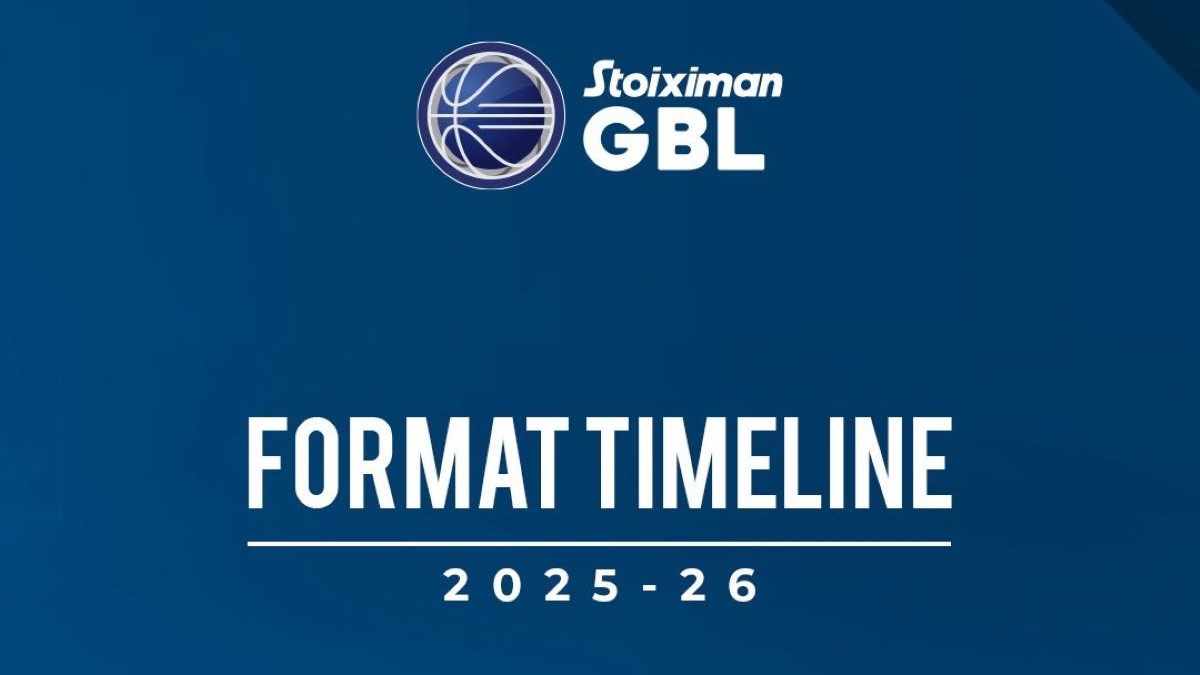 Το καλεντάρι της GBL της περιόδου 2025-26