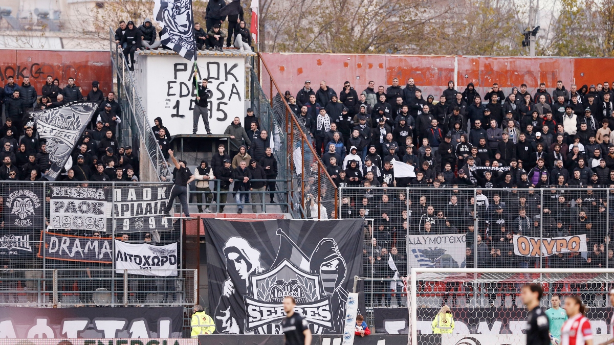 Με τον κόσμο του στις Σέρρες ο ΠΑΟΚ