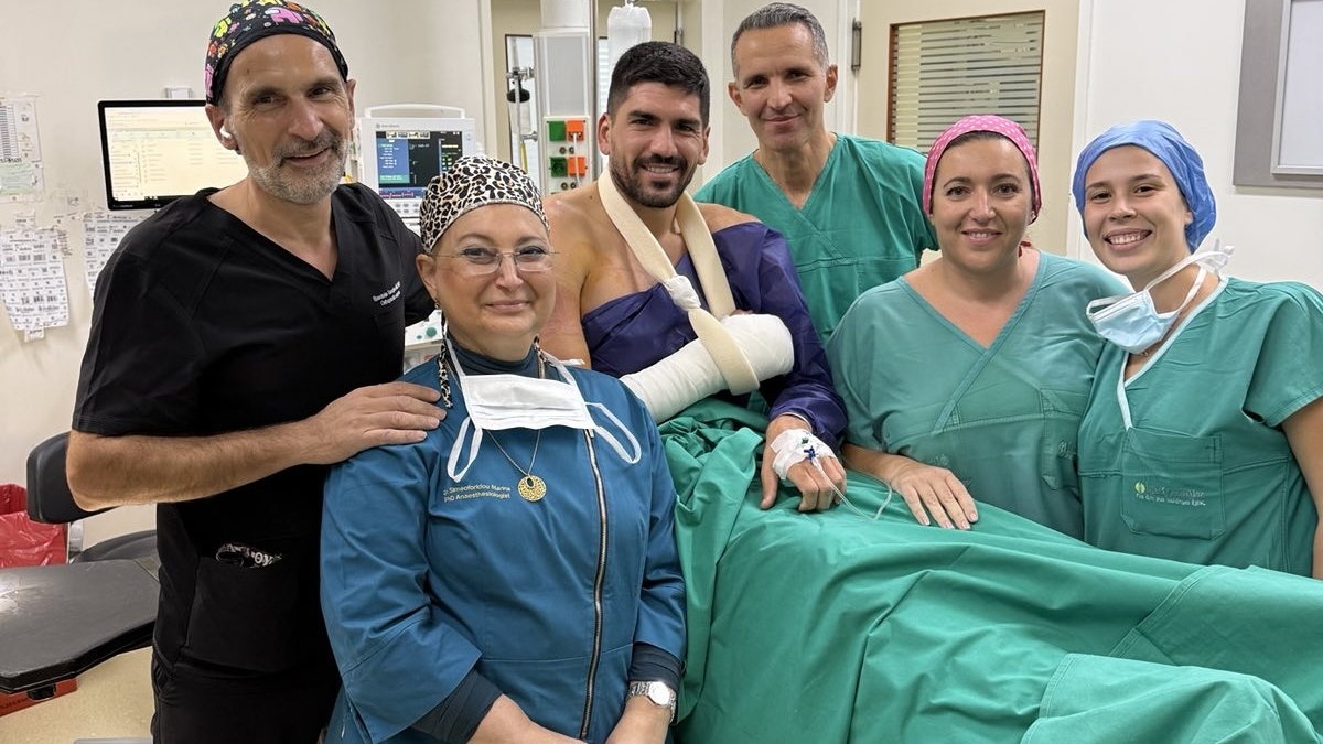 Επιτυχημένη η επέμβαση του Παντελάκη