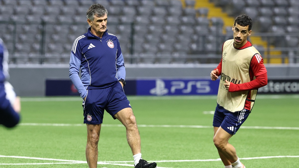 H ενδεκάδα του Ολυμπιακού απέναντι στην Καϊράτ