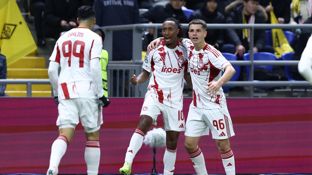 Με “υπογραφή” Μάρτινς η πρώτη νίκη του Ολυμπιακού στο Champions League