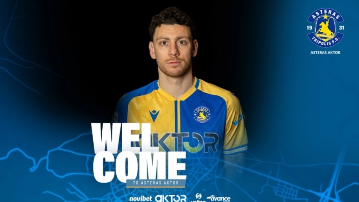 Αστέρας Τρίπολης: Ανακοίνωσε τον Δεληγιαννίδη