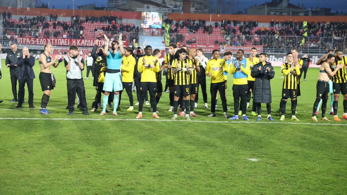 Η “κιτρινόμαυρη” παρακάμερα από το πέρασμα της ΑΕΚ στις Σέρρες (vid)