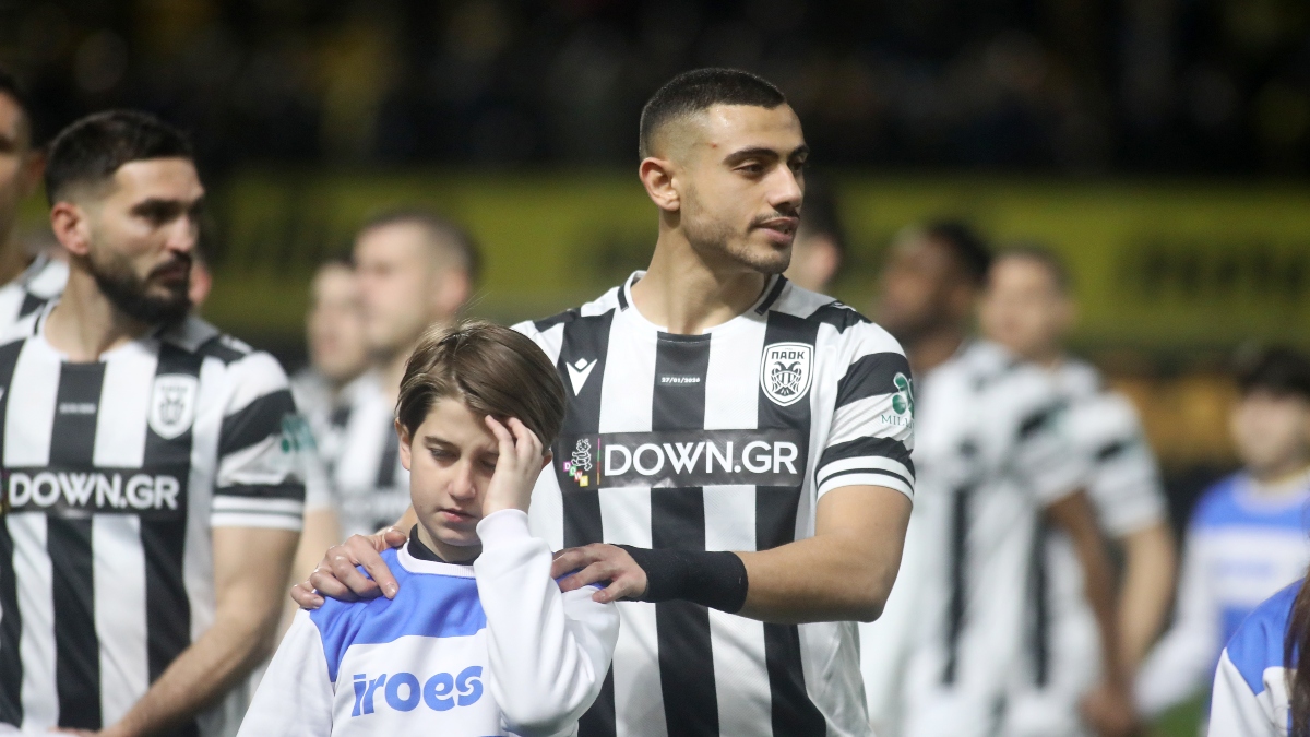 Μέρος της προπόνησης ο Γιακουμάκης