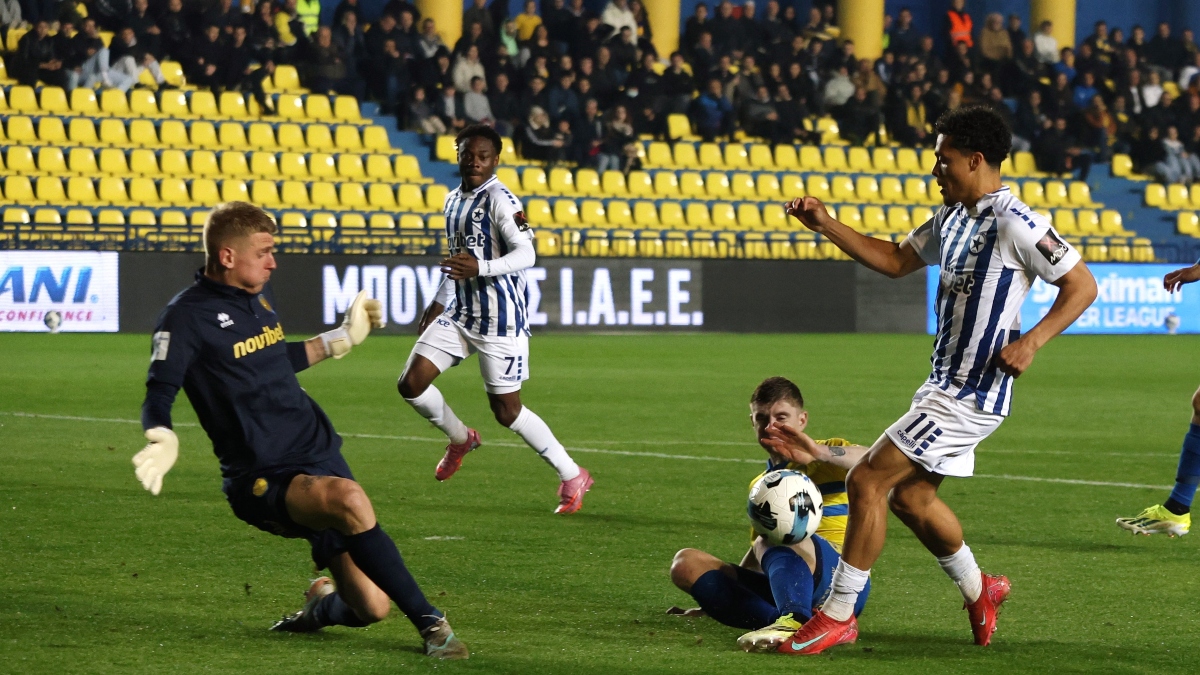 Ο Ατρόμητος πήρε τον βαθμό στο φινάλε με Γιουμπιτάνα