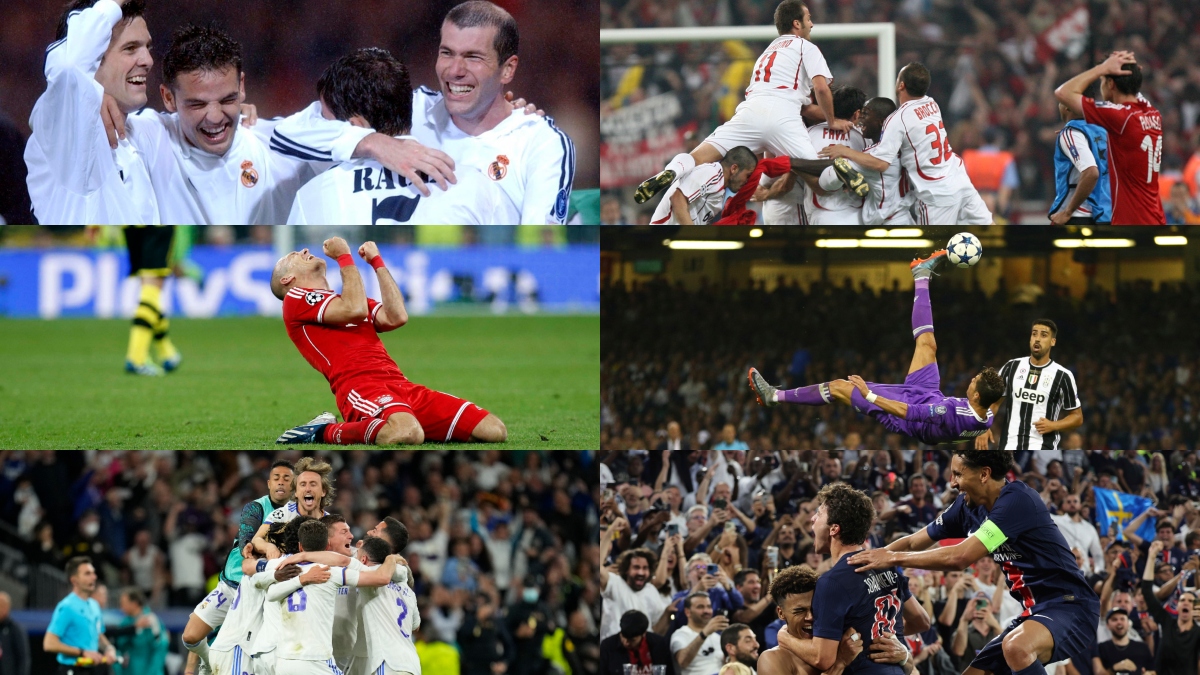 Οι τελικοί Champions League του 21ου αιώνα
