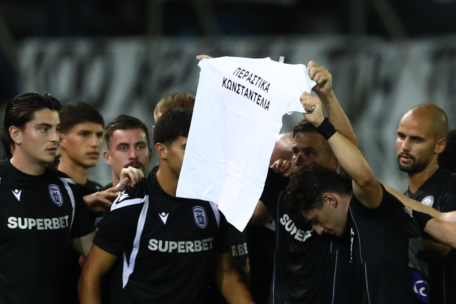 ΠΑΟΚ για Κωνσταντέλια: «Περαστικά και δυνατός ξανά στα γήπεδα»